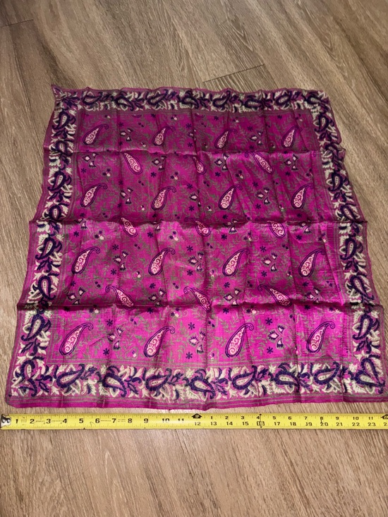 not sure Accessories - Vibrant Pink Paisley Women's Scarf - Fashion Wrap